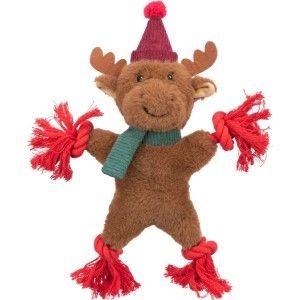 Trixie, jucarie caini, X-Mas ren, fosnitoare, 92592, 32 cm (Jucarii - Caini)