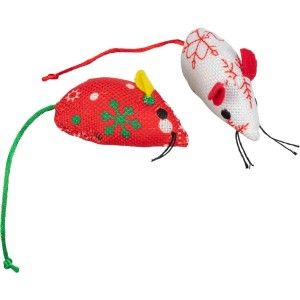Trixie, set 2 jucarii pisici soareci, 92451, 7 cm (Jucarii - Pisici)