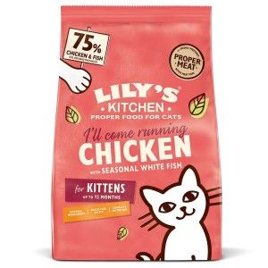Lily's Kitchen Cat Chicken & White Fish Dry Kitten Food, 800 g (Hrana Uscata - Pisici)