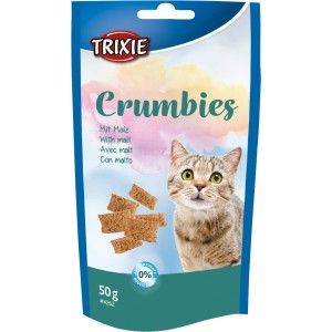 Recompense pentru Pisici cu Malt, Trixie Crumbies, 50 g (Delicii - Pisici)