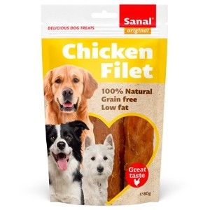 Sanal Dog Chicken Fillet Doypack, 80 g