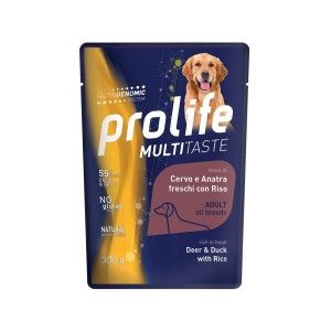 Hrana umeda caini, Prolife Cerb, Rata & Orez, 300 g (Hrana Umeda - Caini)