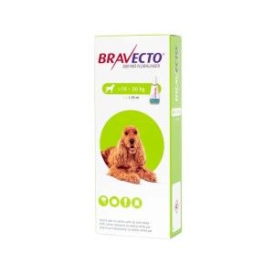 Bravecto Dog Spot On 500 mg, 10-20 kg, 1 pipeta (PRESCRIPTIE NECESARA)