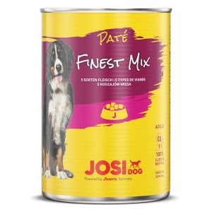 JosiDog Paté Finest Mix, 12x400 g