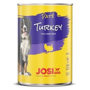 JosiDog Paté Turkey, 12x400 g
