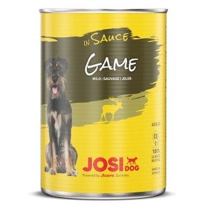 JosiDog Game in Sauce, 12x415 g