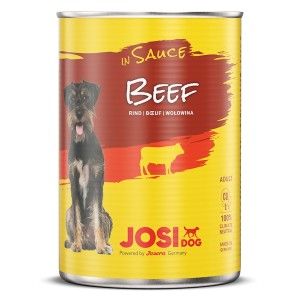 JosiDog Beef in Sauce, 12x415 g