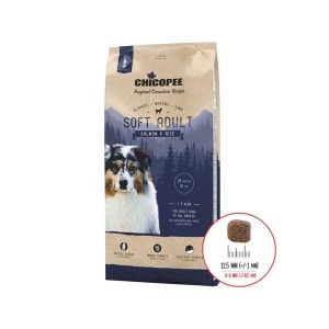 Hrana Uscata Caini, Chicopee Classic Nature Line, Soft Adult, Salmon & Rice, 2 kg (Hrana Uscata - Caini)