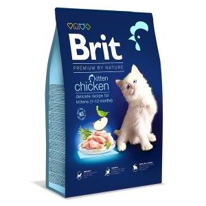Brit Premium by Nature Cat Kitten Chicken, 8 kg