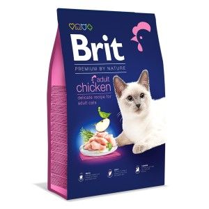 Brit Premium by Nature Cat Adult Chicken, 8 kg