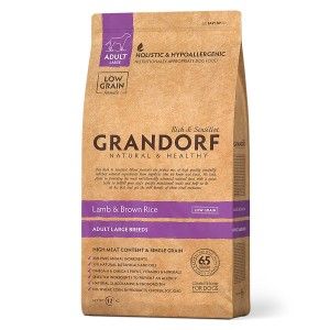 Grandorf Dog, Lamb & Brown Rice, Adult Large Breed, 12 kg - sac