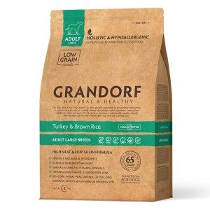 Grandorf Dog, Turkey & Brown Rice, Adult Large Breed, 3 kg - punga