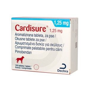 Cardisure 1.25 mg, blister 10 tablete palatabile (PRESCRIPTIE NECESARA)