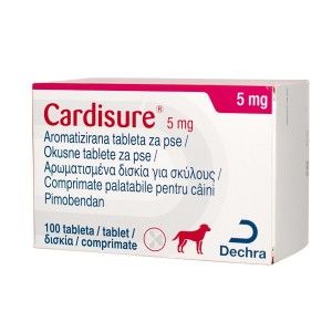 Cardisure 5 mg, blister 10 tablete palatabile (PRESCRIPTIE NECESARA)