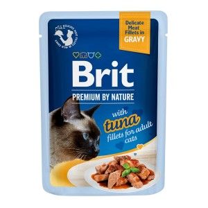 Brit Cat Delicate Tuna in Gravy, 85 g (Hrana Umeda - Pisici)