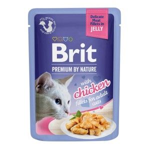 Brit Cat Delicate Chicken in Jelly, 85 g (Hrana Umeda - Pisici)
