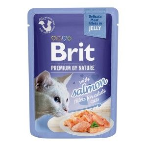 Brit Cat Delicate Salmon in Jelly, 85 g (Hrana Umeda - Pisici)