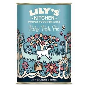 Lily's Kitchen For Dogs Fishy Fish Pie With Turkey, Salmon & Potatoes, 400 g (Hrana Umeda - Caini)