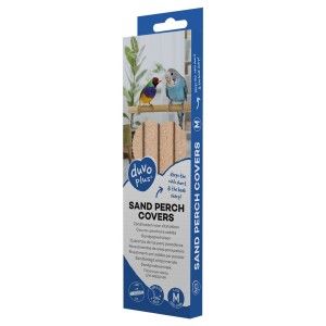DuvoPlus Invelis Abraziv cu Nisip pentru Bete Colivie, 19x1x1 cm, 4 buc (Accesorii - Pasari)