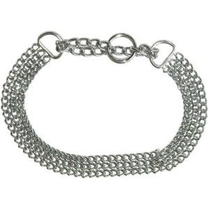 Zgardă caine lanţ triplu 45cm- PetMart Pet Shop Online