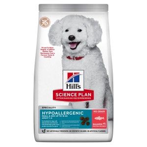 Hill's Science Plan Canine Hypoallergenic Small & Mini Adult Salmon, 1.5 kg - main