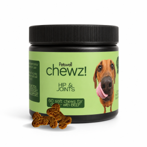 Petswell chewz! Hip & Joints, 60 comprimate masticabile (OTC)