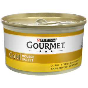 Gourmet Gold Mousse cu Pui, 85 g - conserva