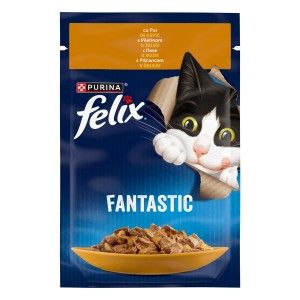 Felix Fantastic, Pui, 85 g (Hrana Umeda - Pisici)