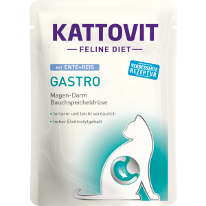 Plic Kattovit Gastro, Rata si Orez, 85 g