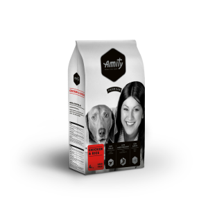 Hrana Uscata Caini, Amity Premium Pui & Orez, 4 kg (Hrana Uscata - Caini)