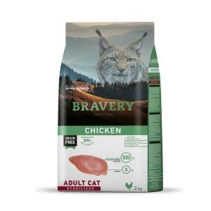 BRAVERY CAT ADULT STERILIZED PUI 2 KG