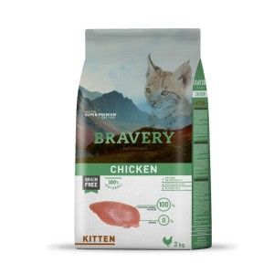 BRAVERY KITTEN PUI 2 KG