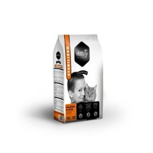 AMITY PREMIUM CATS SOMON SI OREZ STERILIZED 1.5 KG