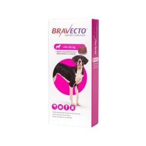 Bravecto Dog 1400 mg, 40-56 kg, 1 tableta (PRESCRIPTIE NECESARA)