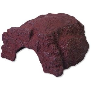 Adapost JBL ReptilCava Red M/16x13.5x10 cm 