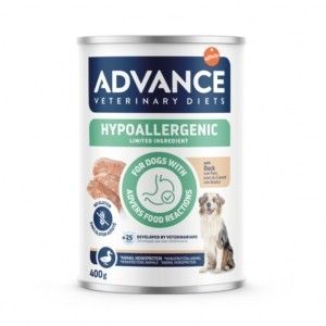 Advance Veterinary Diets Dog Hypoallergenic Rata, 400 g (Diete Veterinare - Caini)