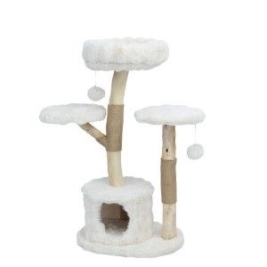 Ansamblu de joaca pisici, Meraki Home, Serene Loft, 59 x 44 x 113 cm