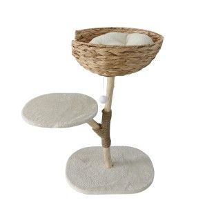 Ansamblu de joaca pisici, Meraki Home, Single Nest, 60 x 40 x 88 cm