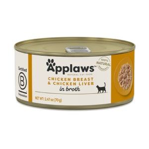 Applaws Chicken Breast, conserva, 70 g (Hrana Umeda - Pisici)