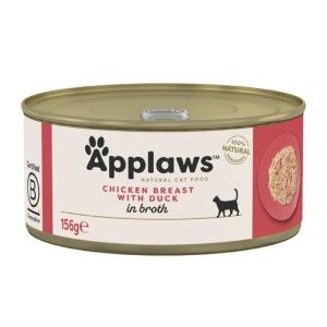 Applaws Chicken Breast with Duck, conserva, 156 g (Hrana Umeda - Pisici)