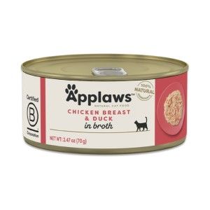 Applaws Chicken Breast with Duck, conserva, 70 g (Hrana Umeda - Pisici)