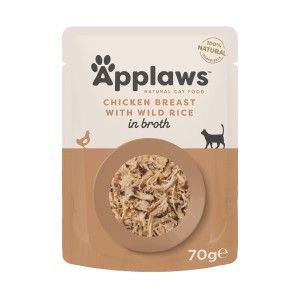 Applaws Chicken Breast with Wild Rice, plic, 70 g (Hrana Umeda - Pisici)