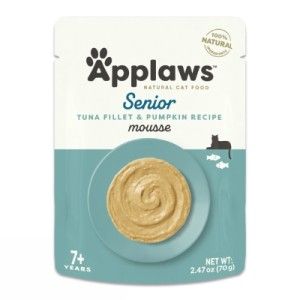 Applaws Senior Tuna Fillet with Salmon, plic, 70 g (Hrana Umeda - Pisici)