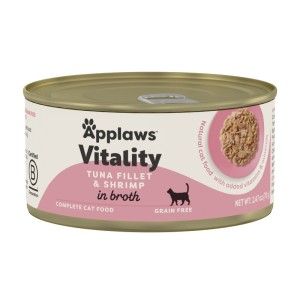Applaws Tuna Fillet with Prawn, conserva, 70 g (Hrana Umeda - Pisici)