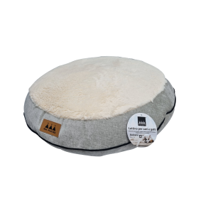 Pat caini si pisici, Aria Marchese Bolzano Gri, M 76x76x20 cm (Perne, paturi, culcusuri, saltele)
