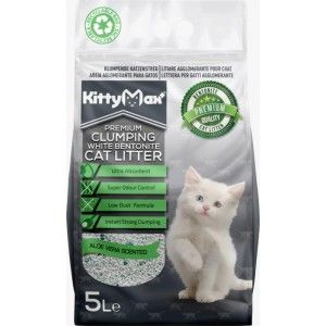 Asternut Igienic Premium KittyMax Aloe Vera pentru Pisici 5 L