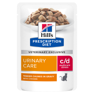Hill's PD Feline C/D Urinary Stress with Chicken, 85 g - plic