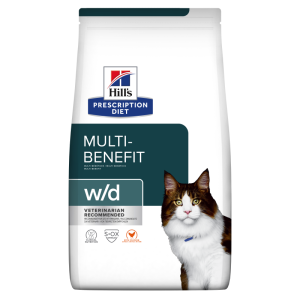 Hill's PD w/d Digestive, Weight Management hrana pentru pisici 5 kg