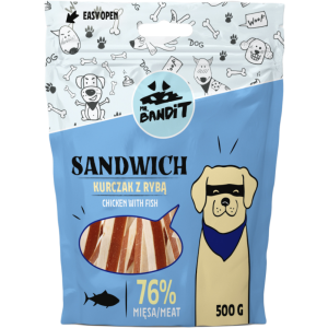Mr. Bandit Sandwich, Pui Cu Peste, 500 g