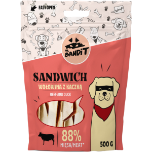 Mr. Bandit Sandwich, Vita Cu Rata, 500 g